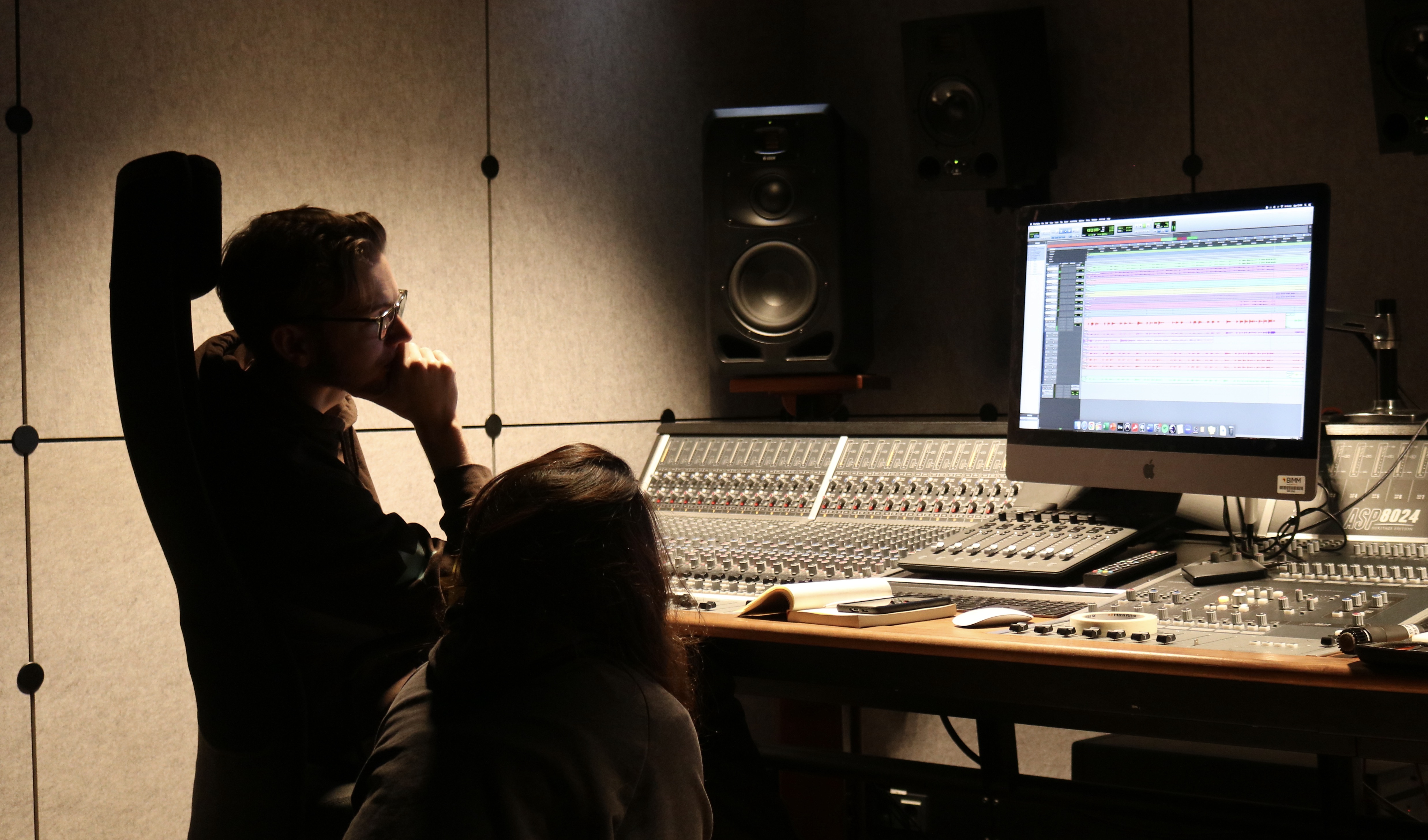 Sebastian Sheath in Studio